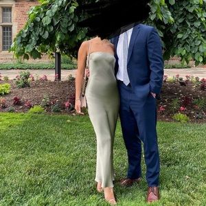 Bec + Bridge MOON DANCE STRAPLESS DRESS